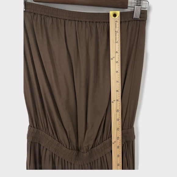 Aritzia Talula Brown Tabata Strapless Jumpsuit Size XXS - Picture 7 of 11